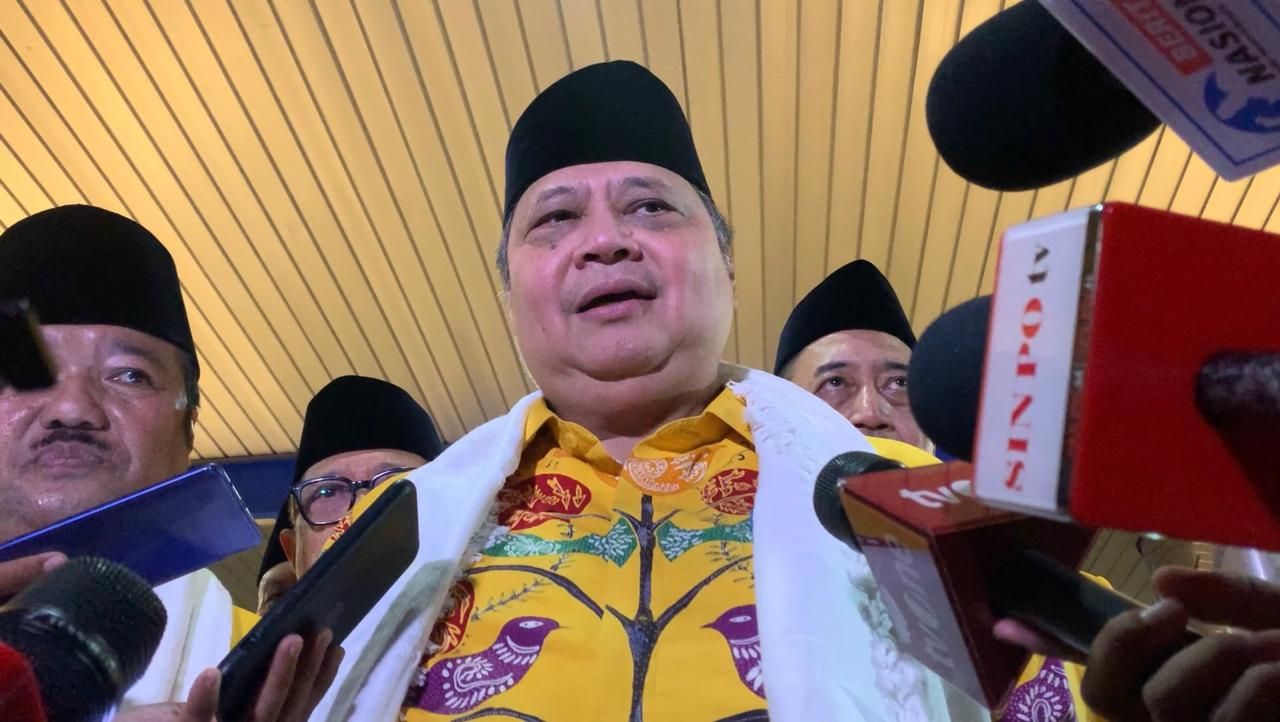 Golkar Belum Mau Bahas Jatah Menteri, Airlangga: Tunggu Penetapan KPU