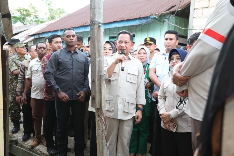 Tinjau Lokasi BSPS di Kota Kendari, Mendagri Tegaskan Kehadiran Nyata Pemerintah