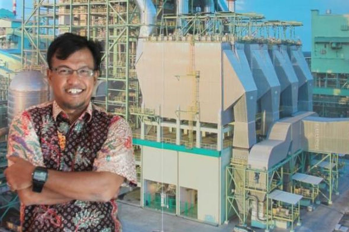 Direktur PT Riau Andalan Pulp and Paper (RAPP) Rudy Fajar.