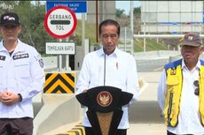 Jokowi Resmikan Ruas Tol Seksi Bangkinang-XIII Koto Kampar dan 10 Jalan Daerah di Riau