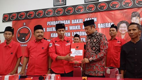 Bupati Lamongan Daftar Penjaringan PDI-P untuk Maju Lagi di Pilkada 2024