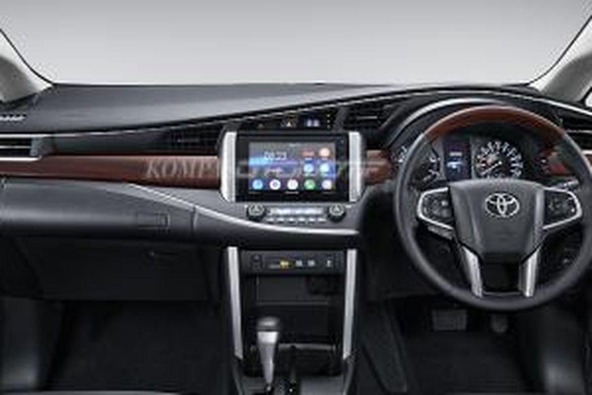 Desain dasbor Toyota Kijang Innova terbaru