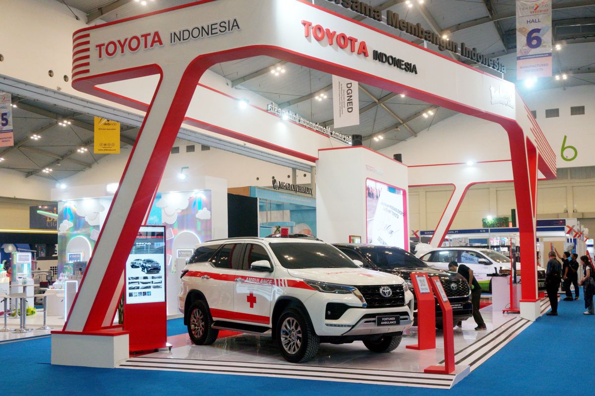 TMMIN di gelaran ke-39 Trade Expo Indonesia (TEI) 2024