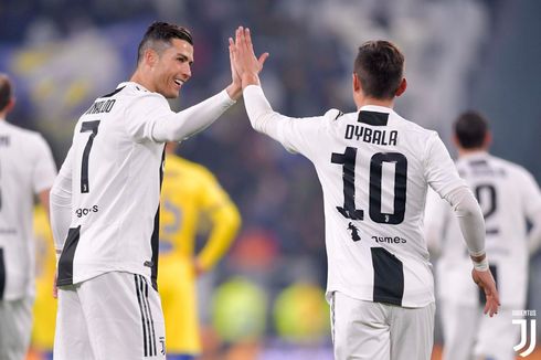 Juventus Vs Frosinone, Ronaldo Bikin Gol dan Assist di 3 Laga Beruntun