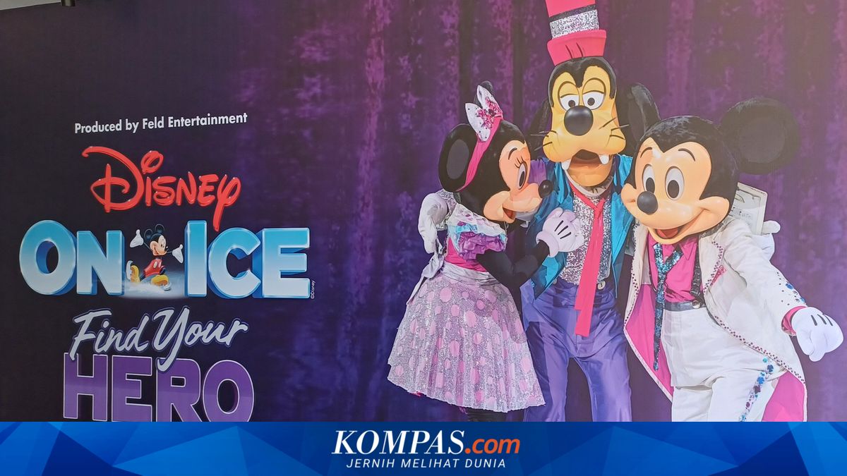 Gambaran Pertunjukan Disney On Ice Jakarta 2025