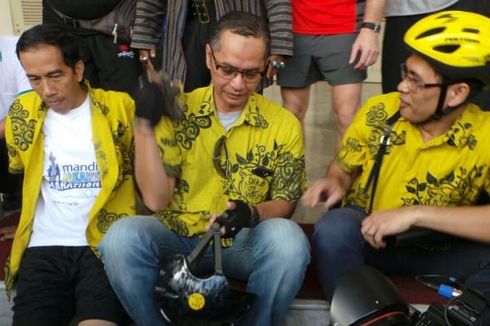 Bersepeda 15 Menit, Jokowi 