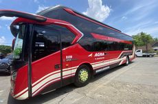 PO Agra Mas Rlis Trayek Poris-Sragen, Pakai Sleeper Bus