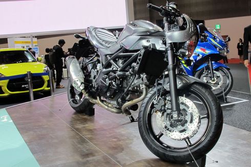 Suzuki SV650X NeoRetro Mengaspal dari Tokyo