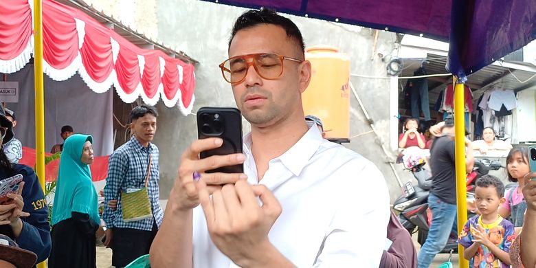 Titip Pesan Setelah Nyoblos, Raffi Ahmad: 5 Menit untuk 5 Tahun, Damai dan  Hargai Pilihan