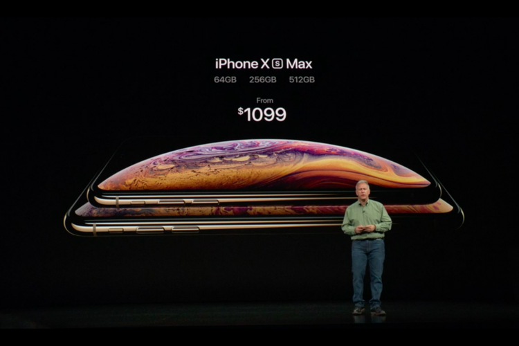 Harga dan varian iPhone XS Max.
