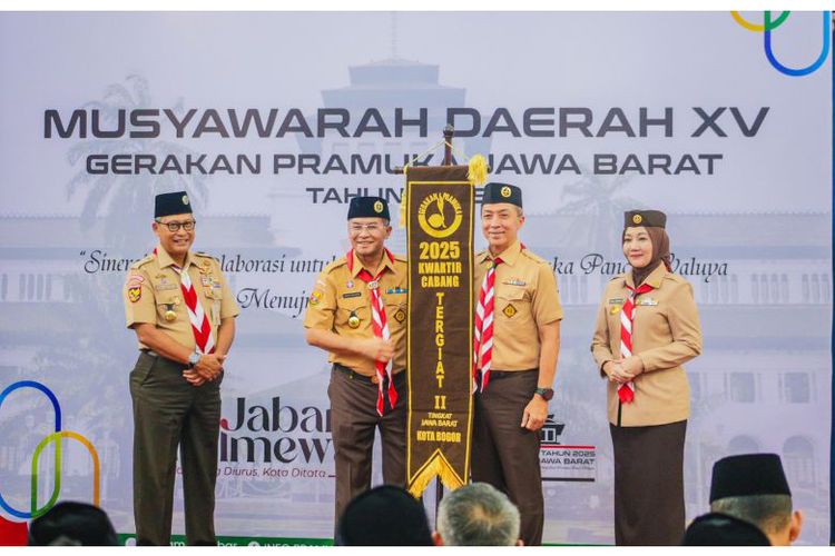 Kota Bogor juga berhasil meraih prestasi sebagai Juara II Kwartir Cabang (Kwarcab) Pramuka Tergiat Tingkat Jawa Barat Tahun 2025.