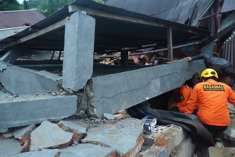 bencana gempa di Sulbar