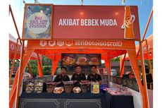 Restoran Akibat Bebek Muda Meriahkan Stan Kuliner Java Jazz Festival 2024