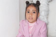 Putri Kim Kardashian, North West Rayakan Ulang Tahun Ke-9 Naik Jet Pribadi