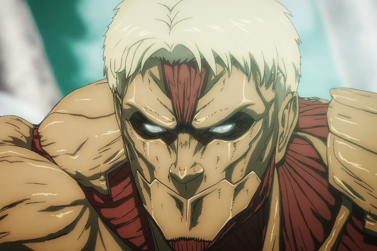 Armored Titan dalam trailer resmi Attack On Titan The Final Season Part 4. 