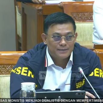 Direktur Tindak Pidana Ekonomi dan Khusus (Dirtipideksus) Bareskrim Polri Ade Safri Simanjuntak mengatakan kepolisian sudah menerima 4 laporan dari Otoritas Jasa Keuangan (OJK) dan para korban gagal bayar PT Dana Syariah Indonesia (DSI), dalam audiensi bersama Komisi III DPR RI di Kompleks Parlemen, Senayan, Jakarta, Kamis (15/1/2026). 