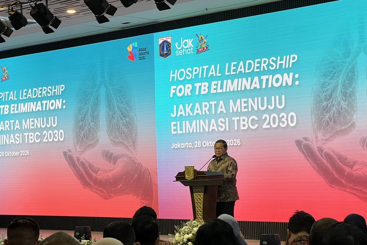 Pramono Sedih Kasus TBC di Jakarta Masih Tinggi, Berharap Eliminasi Tercapai pada 2030