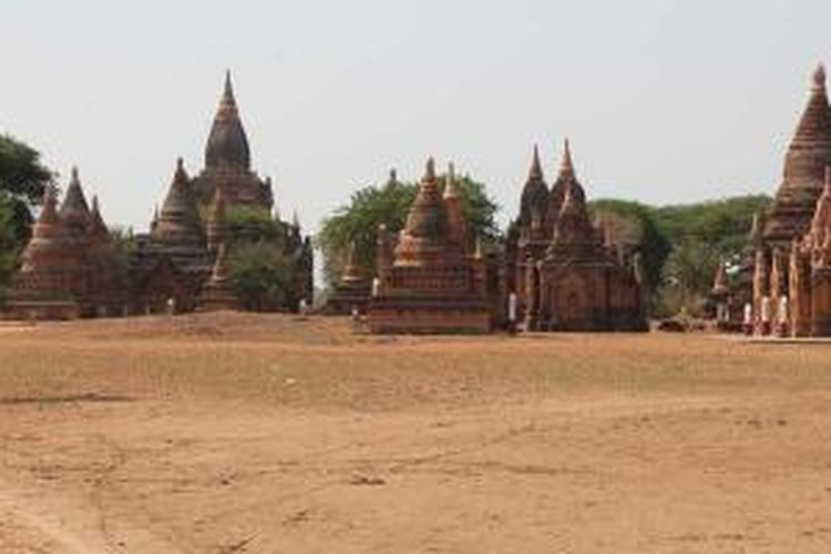 Candi di Bagan, Myanmar.