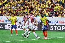 Hasil Kolombia Vs Paraguay 2-1: James Rodriguez Bersinar, Cafeteros Berjaya