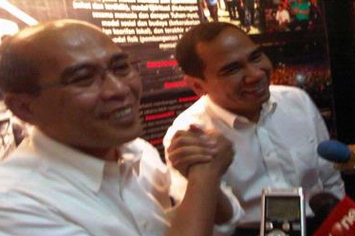 Pasangan calon gubernur-wakil gubernur DKI Jakarta, Faisal Basri Batubara - Biem Benjami, menyatakan siap dan ikhlas kalah.