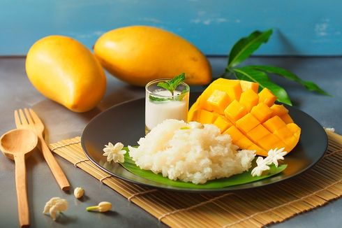 Ulik Sejarah Mango Sticky Rice, Benarkah Berasal dari Thailand?