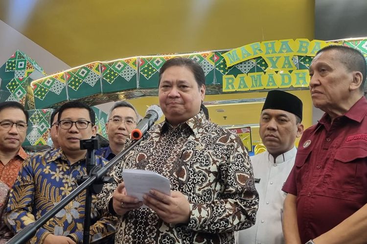 Airlangga dan CEO Eramet Bahas Tindak Lanjut Investasi Baterai Kendaraan Listrik di Indonesia