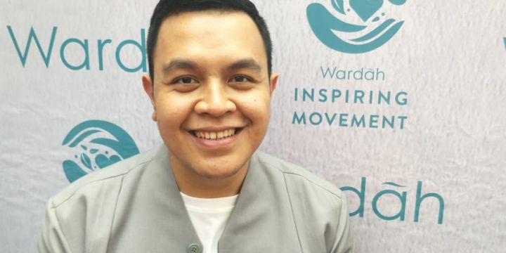 Tulus saat ditemui dalam acara Wardah Inspiring Movement, di kawasan Menteng, Jakarta Pusat, Rabu (15/8/2018).