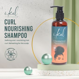 i.kal Curl Nourishing Shampoo.