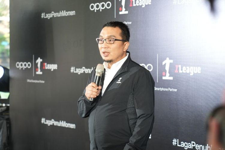 Sambutan Direktur Komersial & Bisnis iLeague Sadikin Aksa. 