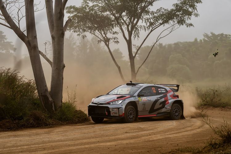 GR Yaris Rally2 Hasilkan Podium Pertama Kejurnas Sprint Rally 2025 Seri ke-3
