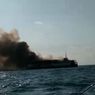 Kapal Roro yang Terbakar di Laut Jawa Hanyut ke Arah Lampung