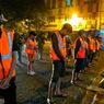 Sanksi 12 Pelanggar PSBB di Tangsel, Dibariskan dan Pakai Rompi Oranye 