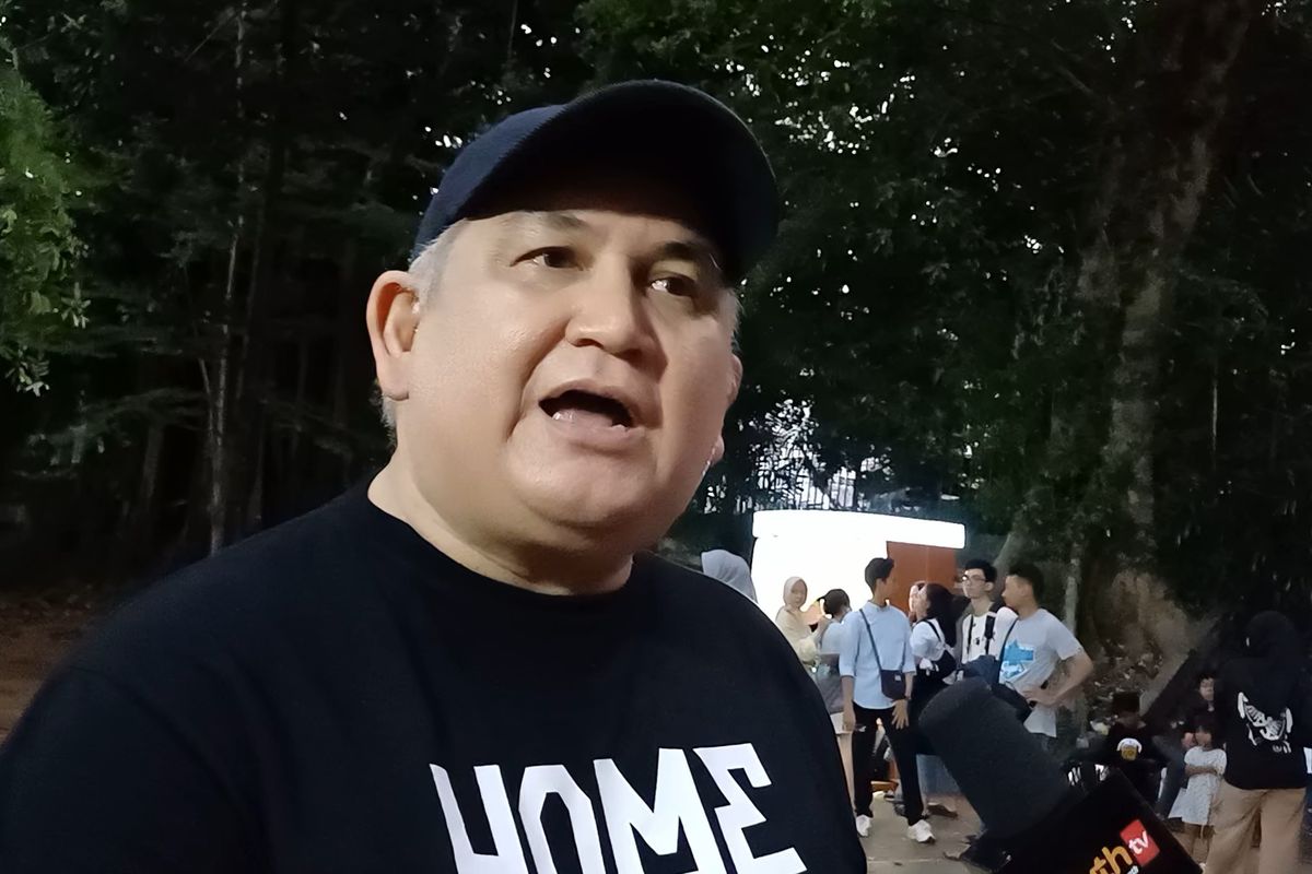 Hadiri Kampanye Pramono Anung, Bung Ferry: Bukan Bawa Bendera The Jakmania dan Persija