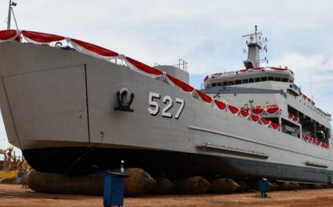 Indonesian Navy Launches Two Warships to Meet Minimum Essential Force 