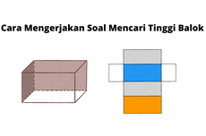 Cara Mengerjakan Soal Mencari Tinggi Balok