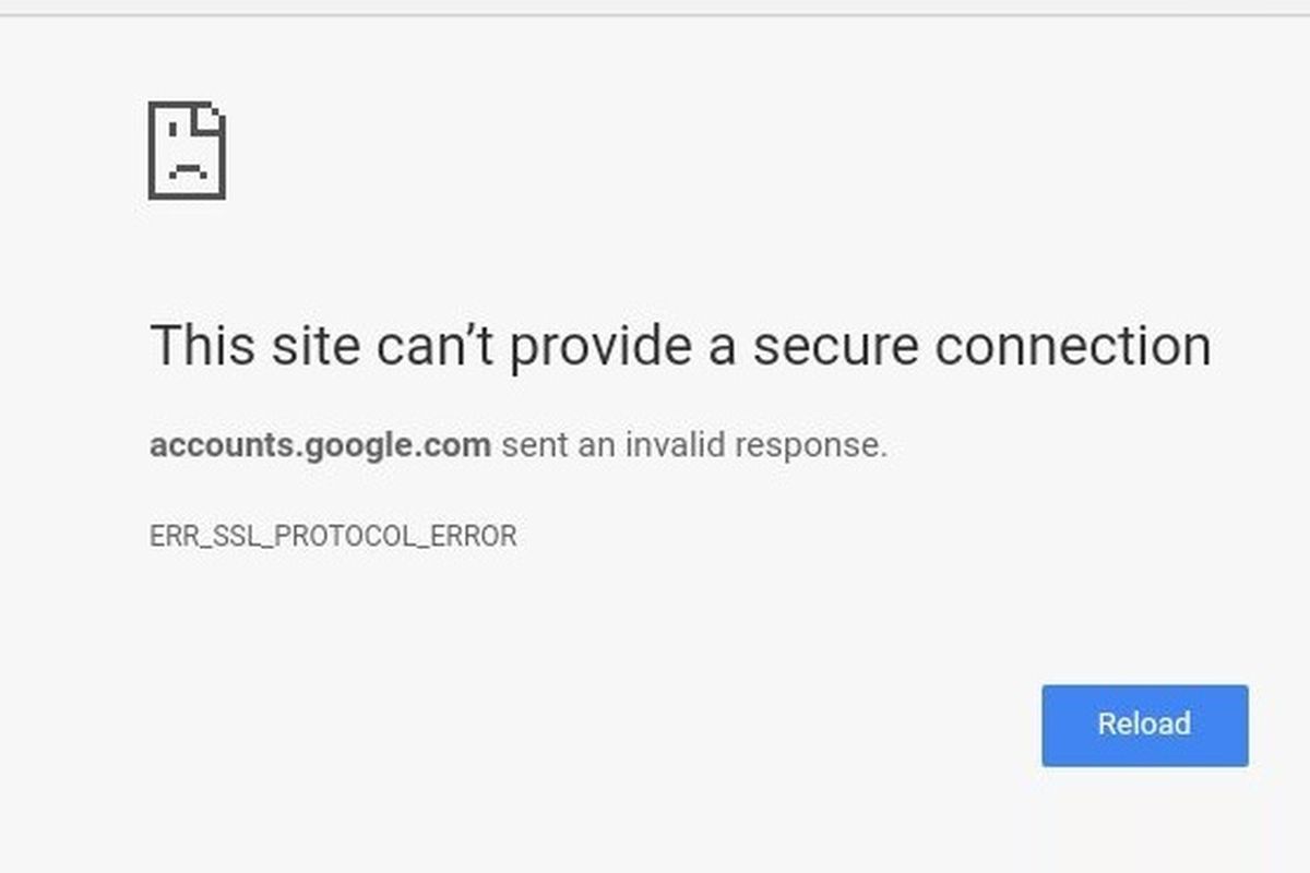 Ilustrasi cara mengatasi this site cant provide a secure connection