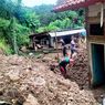Tebing 10 Meter Longsor di CIanjur, Satu Rumah Warga Tertimbun