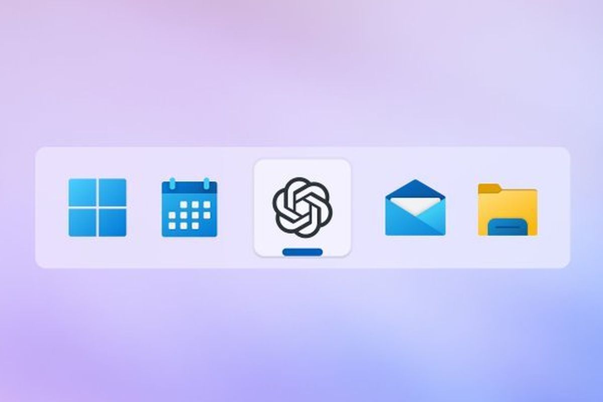 Ilustrasi aplikasi ChatGPT Windows.