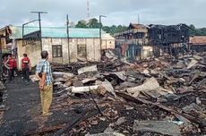 28 Rumah di Kotabaru Terbakar, 2 Petugas Damkar Terluka