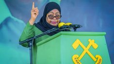 Presiden Samia Suluhu Menang Telak di Tengah Protes Berdarah Tanzania
