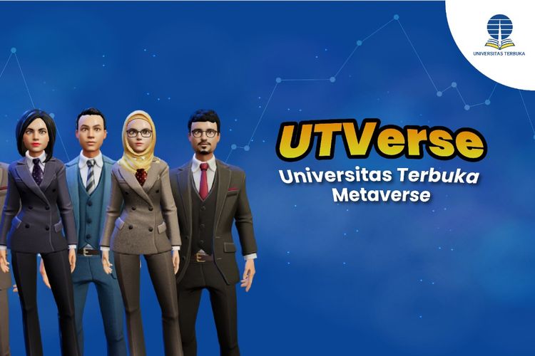 Ilustrasi  UT Metaverse  yang telah diperkenalkan dan diluncurkan Universitas Terbuka dalam seremoni acara puncak dies natalis ke-38 pada 4 September 2022.