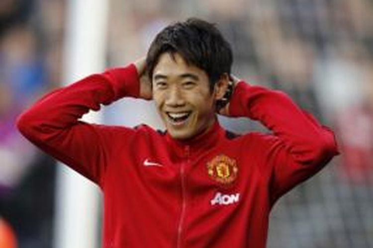 Gelandang Manchester United, Shinji Kagawa.