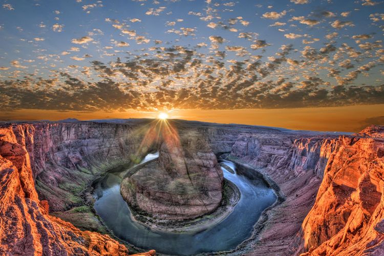 Horseshoe Bend di Arizona, Amerika Serikat