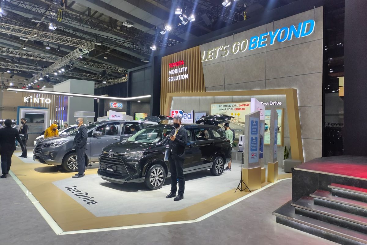 Booth Toyota di JAW 2022