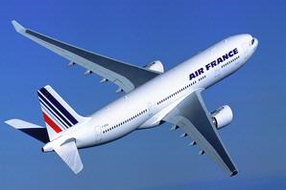 Pesawat Airbus A330-200 milik Air France.
