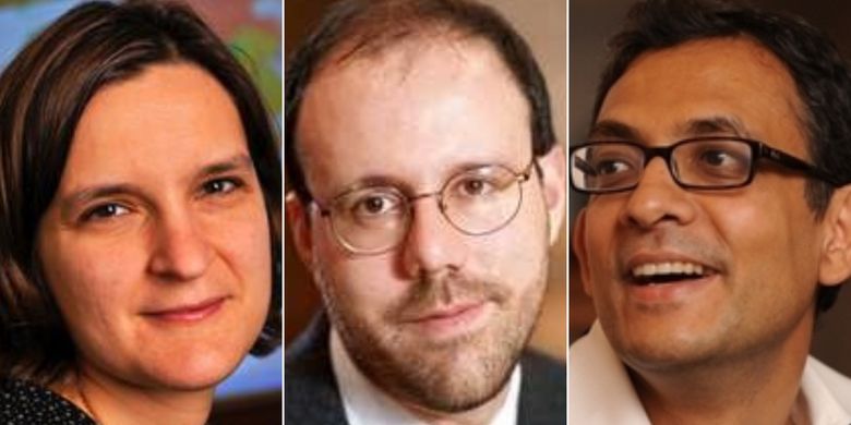 Pemenang Nobel Ekonomi 2019, Esther Duflo, Michael Kremer, dan Abhijit Banerjee