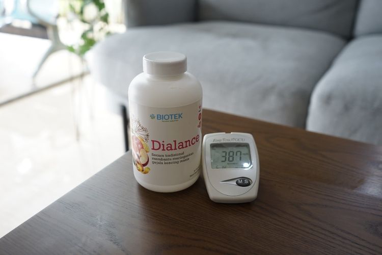 Dialance dari PT Biotek Farmasi Indonesia diklaim mampu menurunkan gula darah secara signifikan hanya dalam hitungan puluhan menit.