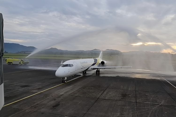 Maskapai penerbangan TransNusa buka rute Internasional antara Manado dan Shenzhen, beroperasi menggunakan pesawat Comac C909. 