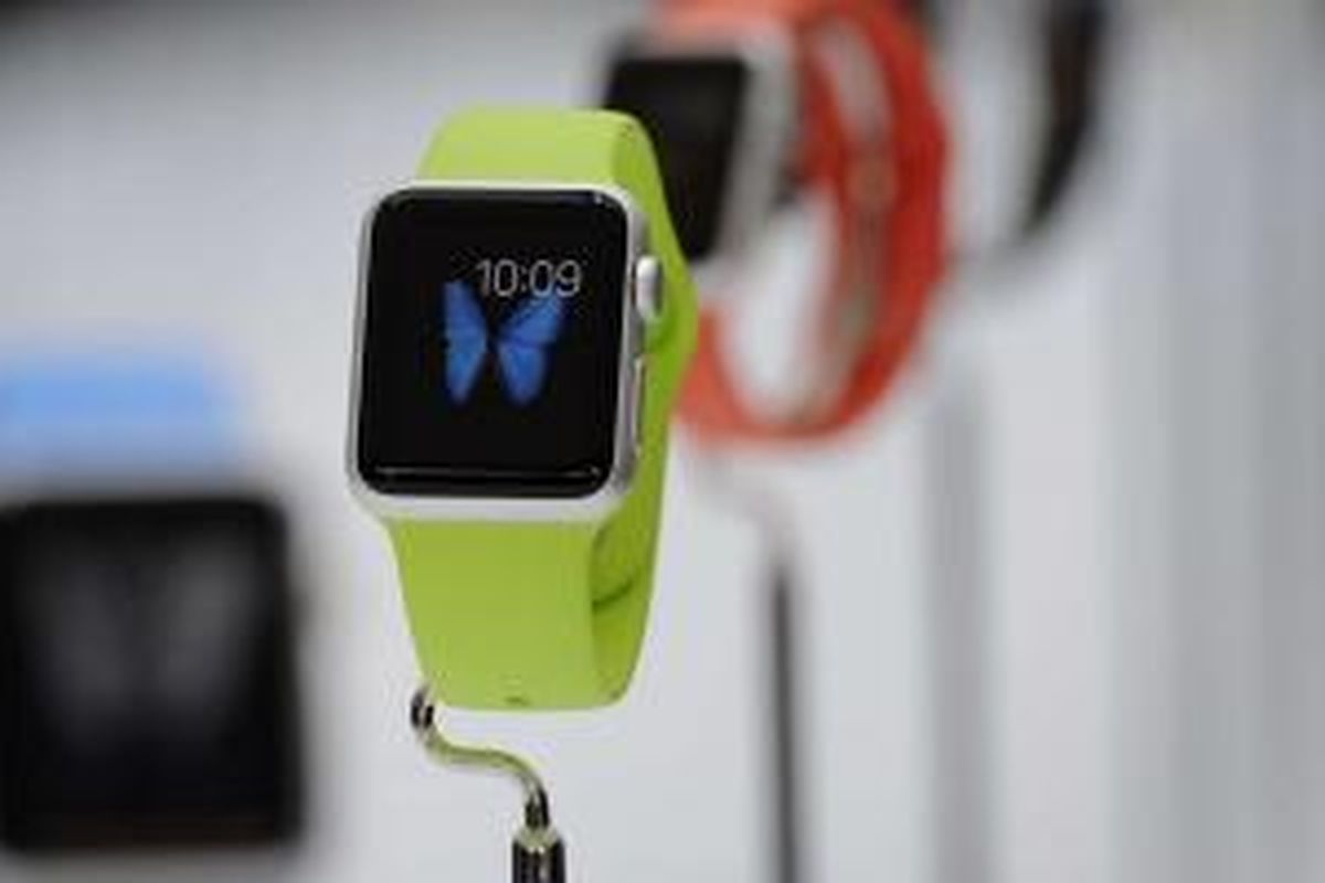 Tampilan salah satu jenis Apple Watch
