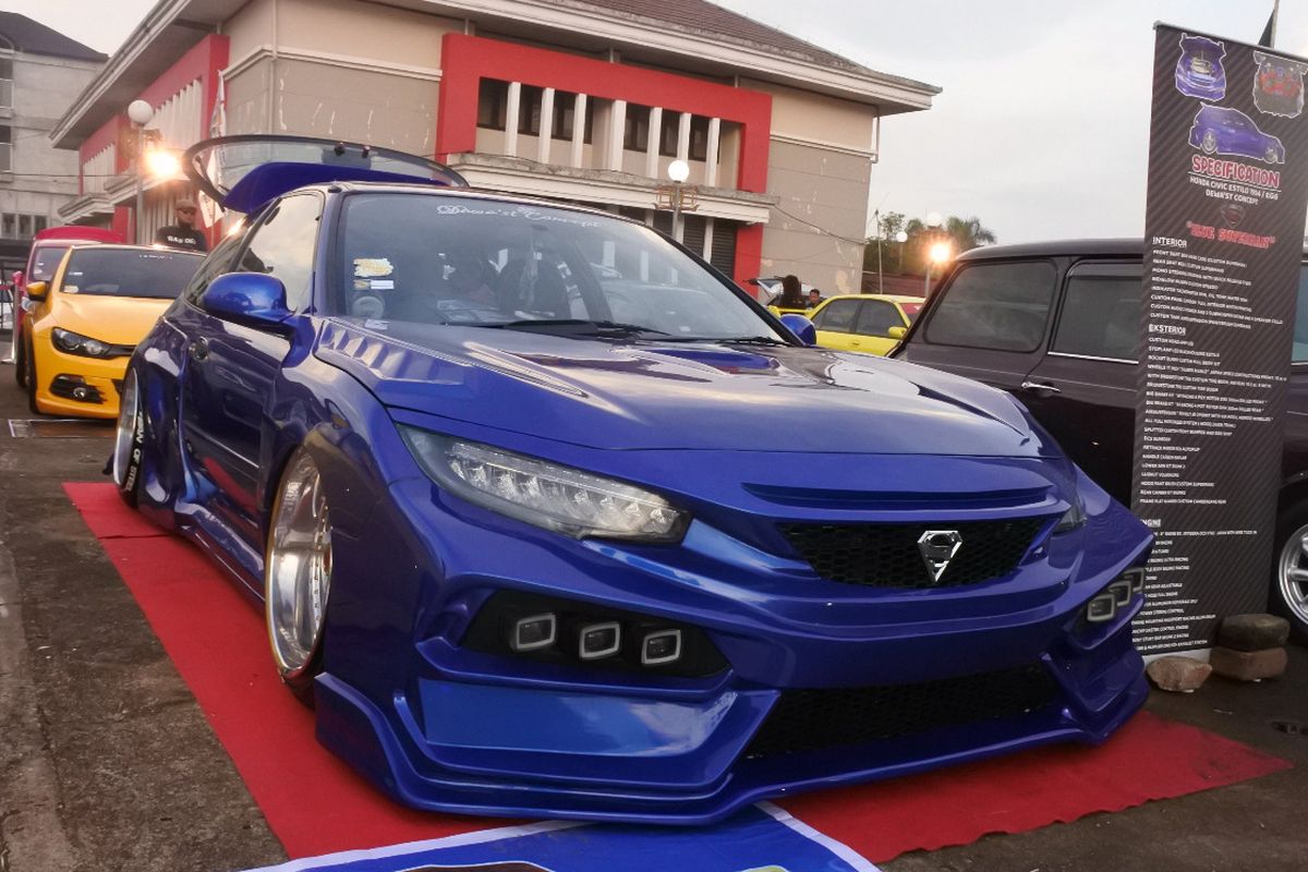 Honda Civic Estilo yang menjadi The King dalam ajang Sunsets Weekend Autofest 2019